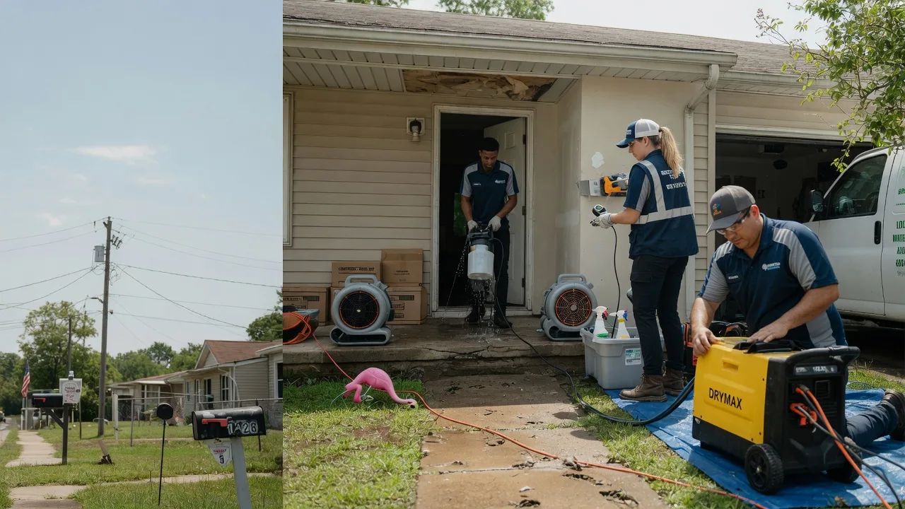 Storm Damage Water Removal in Little Rock Air Force Base, AR near me